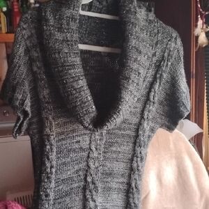 Deb Charcoal Cowl Neck Sweater